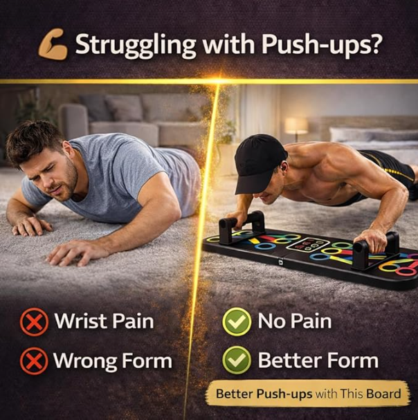 Foldable Push Up Board For Exercise