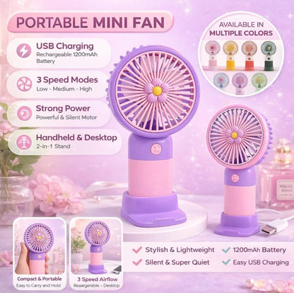 Mini Portable Usb Hand Fan